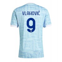Stroje piłkarskie Juventus Dusan Vlahovic #9 Koszulka Wyjazdowej 2025-26 Krótki Rękaw